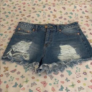 TOAST Jean Shorts